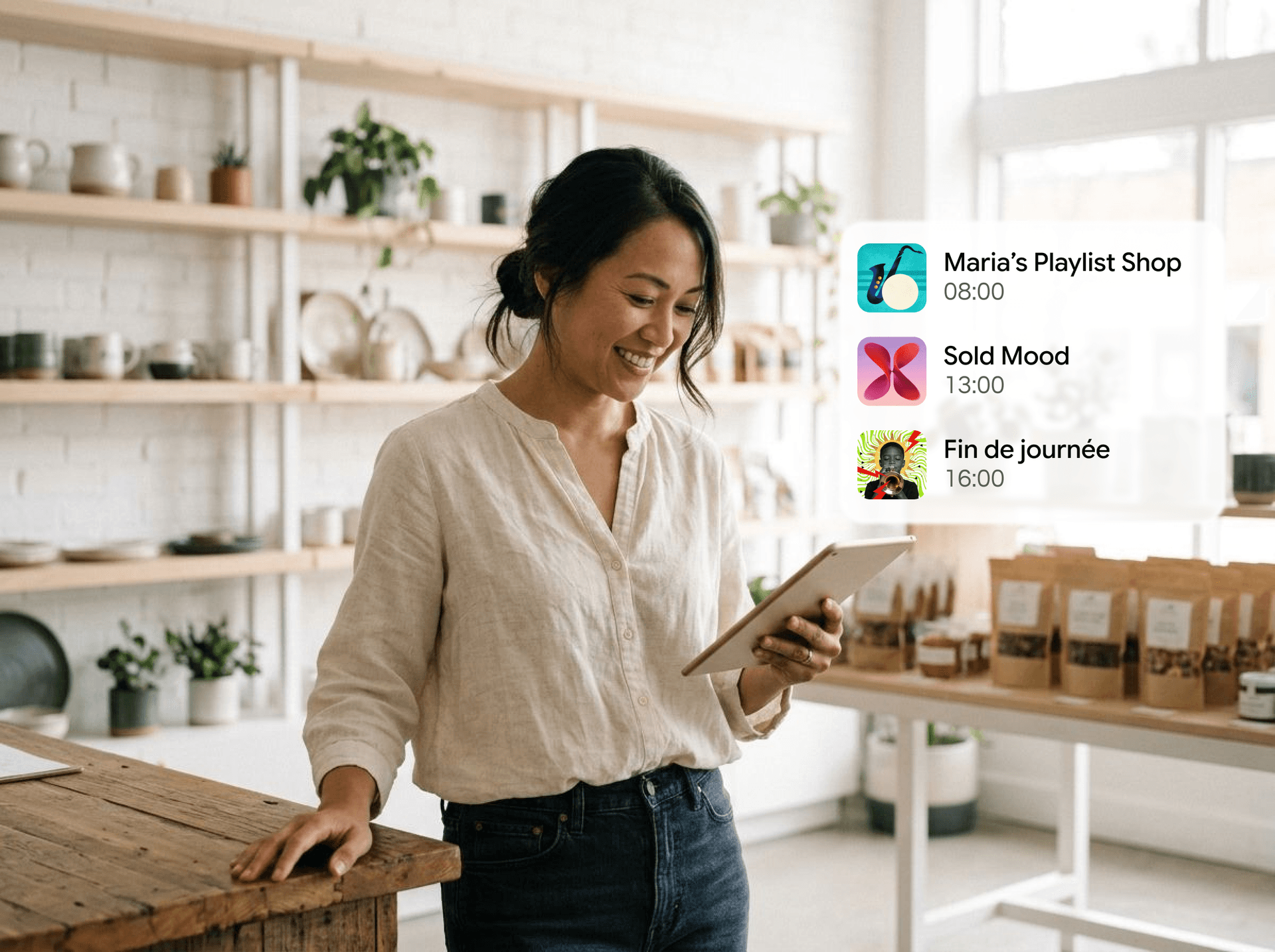Playlists personnalisées